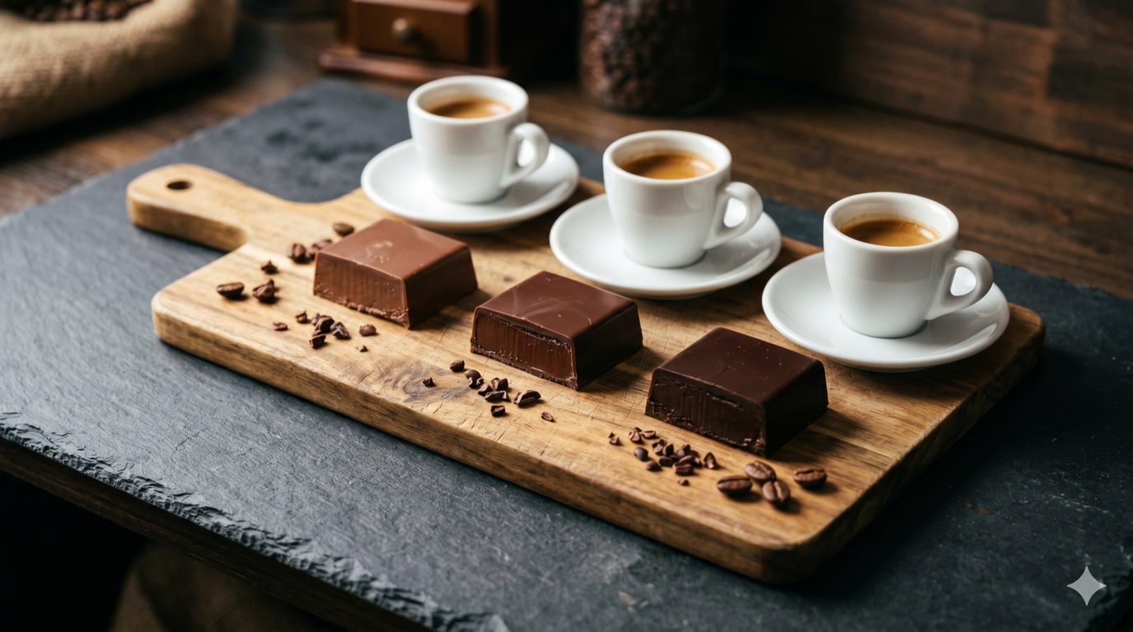 Cápsula com chocolate amargo: como a intensidade do cacau muda a escolha do café