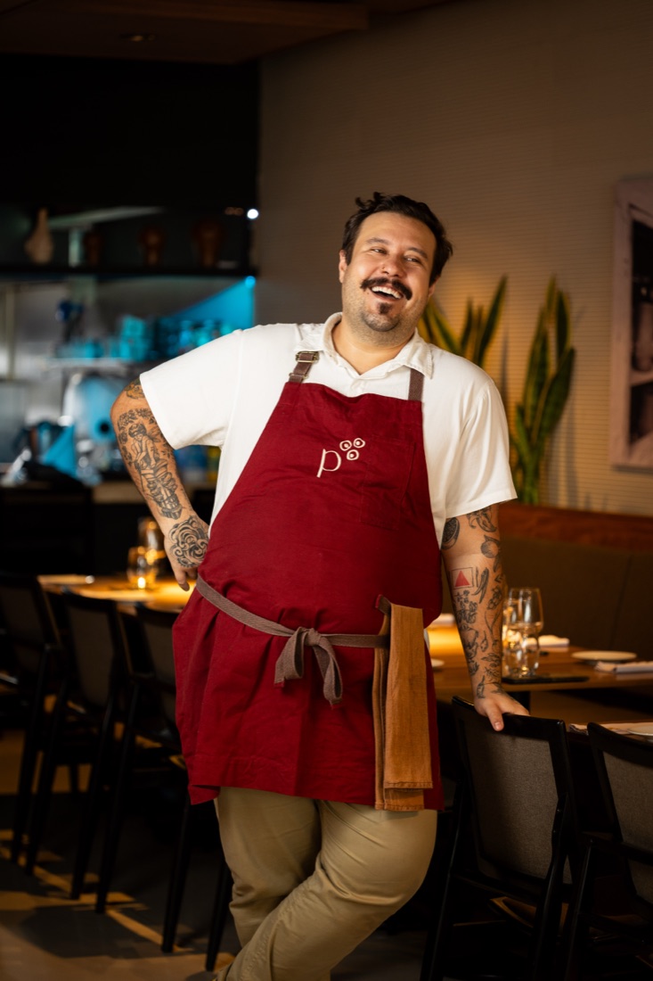 O chef Caio Soter, do restaurante Pacato